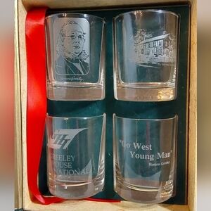 Greeley INTERNATIONAL 4PK SHOT GLASS